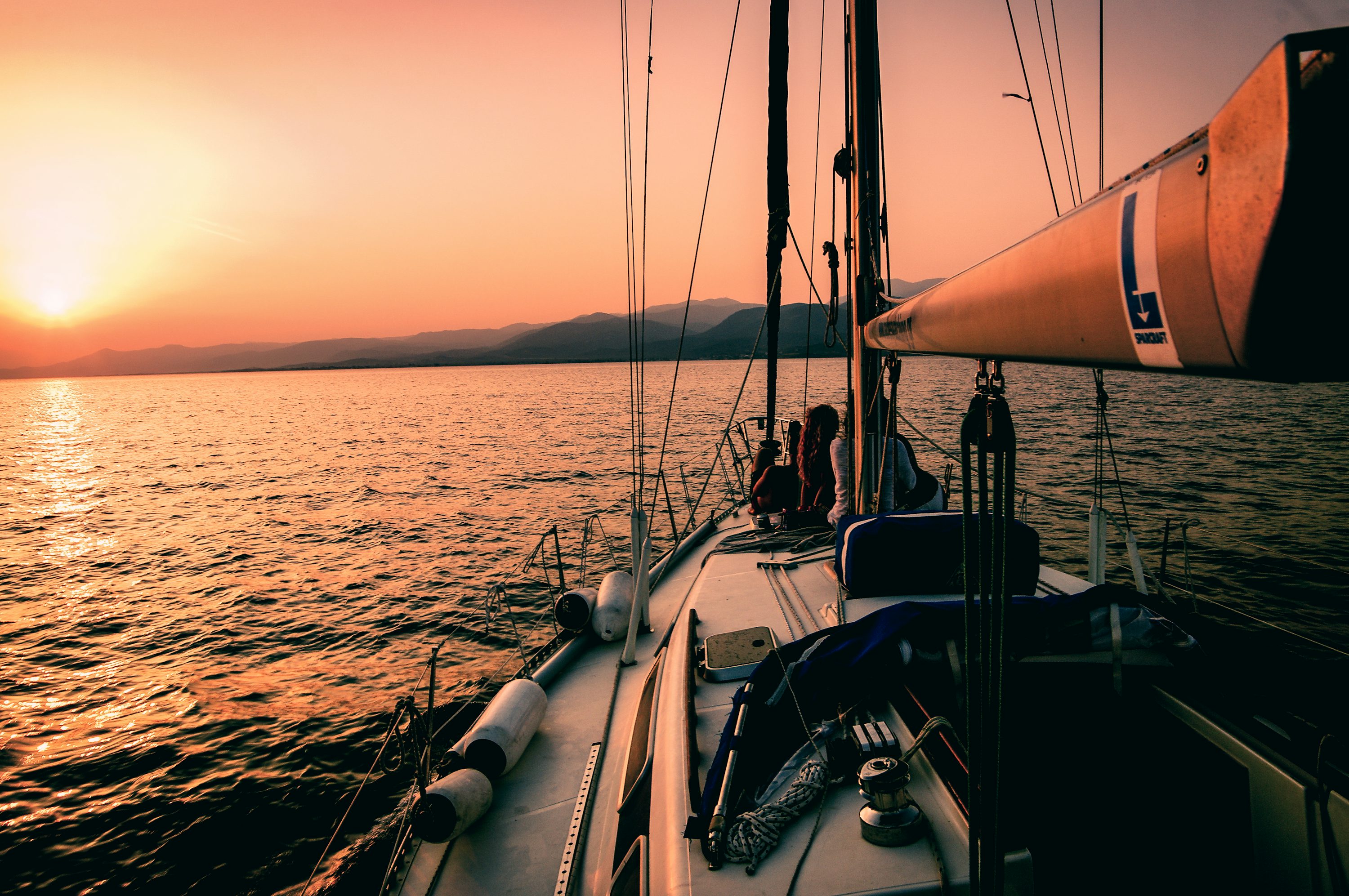 Voilier sur le Lac Léman